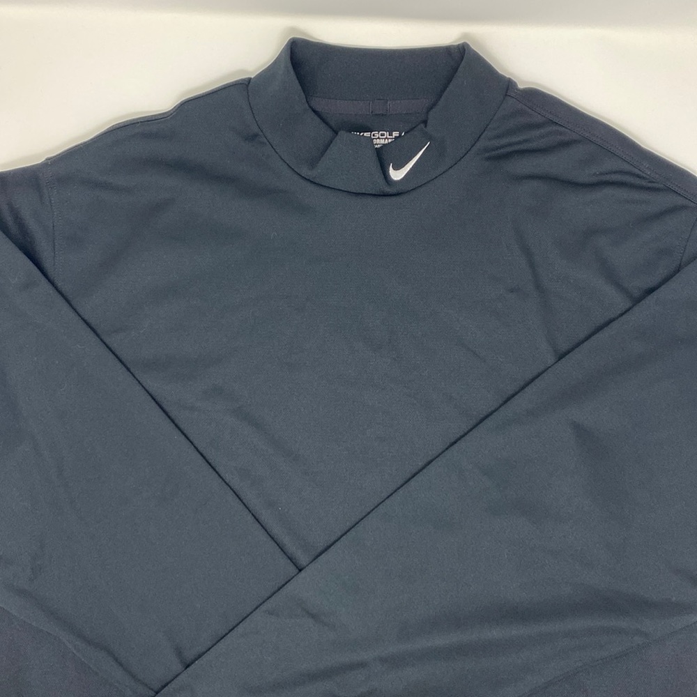 Black, Nike, Long Sleeve Dri-fit Shirt